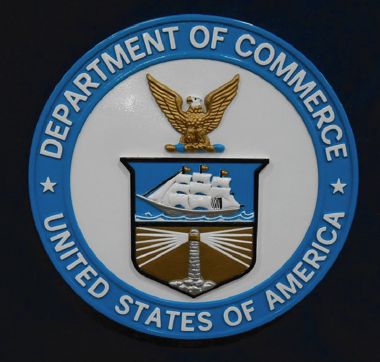 Department of Commerce Full Color Wall Seal
